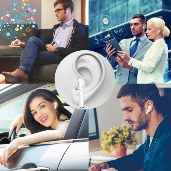 Безжични слушалки AirPods i11 TWS - със зареждащ кейс