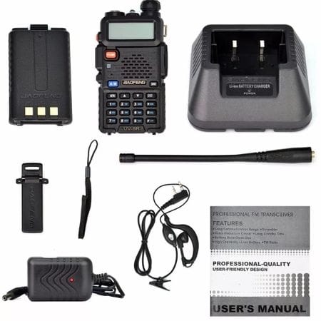 Професионална двубандова радиостанция Baofenk UV-5R