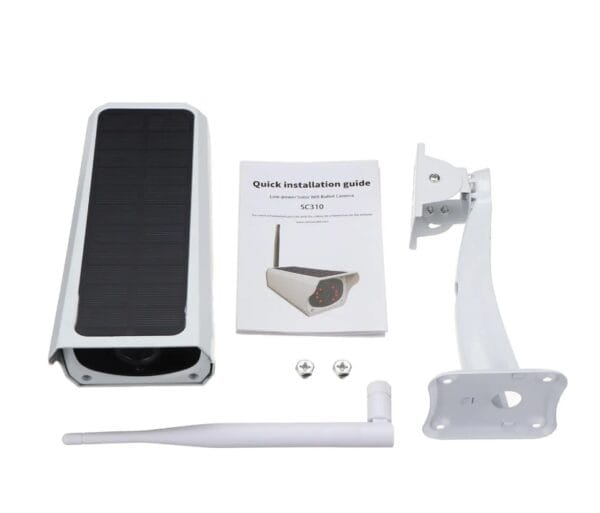 Соларна Wifi IP камера Напълно автономна Нощен режим