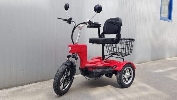 OFFROAD Електрическа триколка TS-750++ 48V 750W с големи 14`` задни гуми