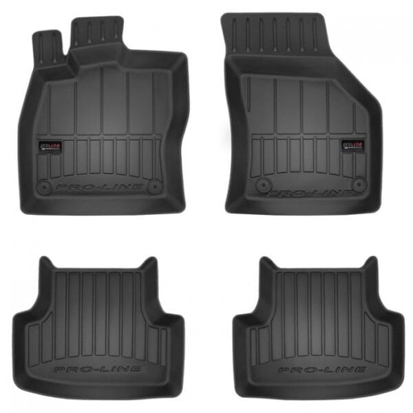 Гумени стелки Frogum Proline 3D SKODA OCTAVIA 3 2013/SKODA OCTAVIA SCOUT 2014/SKODA OCTAVIA 3 RS 2015 4 ЧАСТИ