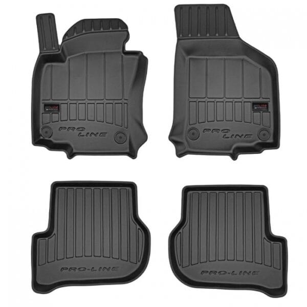 Гумени стелки Frogum Proline 3D VOLKSWAGEN GOLF V 2003-2008/ JETTA V 2005-2010 4 ЧАСТИ