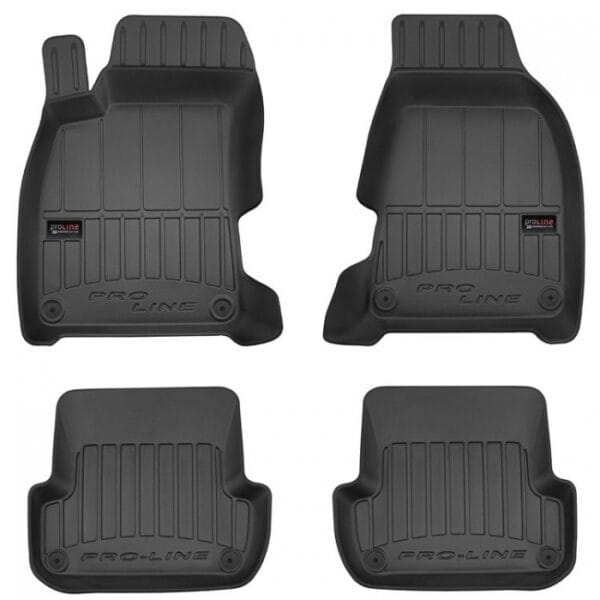 Гумени стелки Frogum Proline 3D AUDI A4 B7 2005-2008/ S4/ RS4 2005-2008/ SEAT EXEO 2009-2013 4 ЧАСТИ