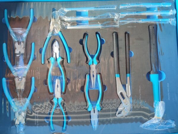 Немски Шкаф количка с инструменти 7 чекмеджета - 5 пълни StanWerk