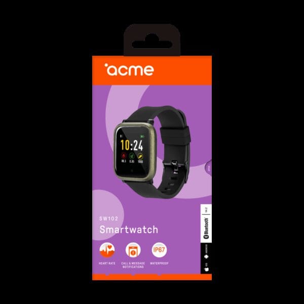 ACME SW102 СМАРТ ЧАСОВНИК, ПУЛСОМЕР, IPS BF Sale