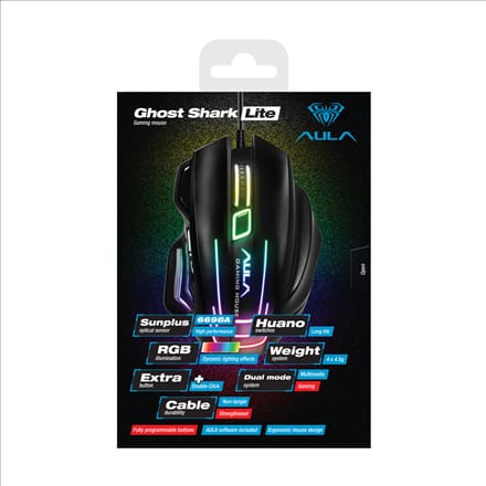 AULA GHOST SHARK LITE GAMING МИШКА