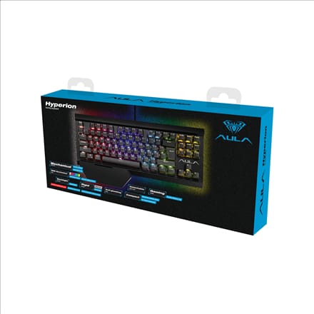 AULA HYPERION МЕХАНИЧНА КЛАВИАТУРА RGB, EN