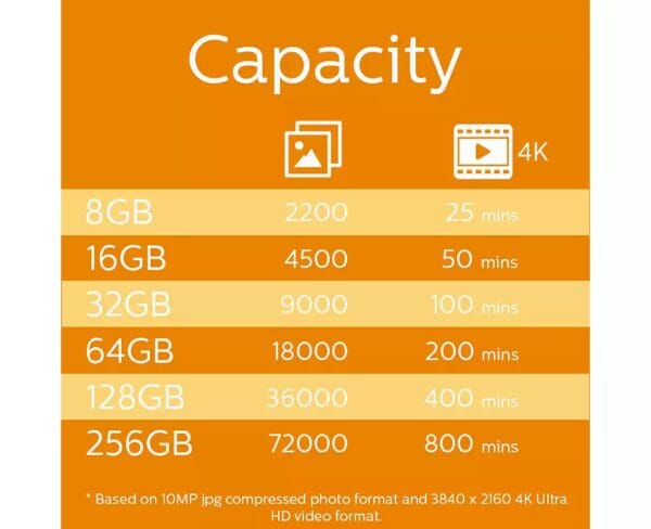 PHILIPS Micro SDHC 32GB Class10 85MB/s