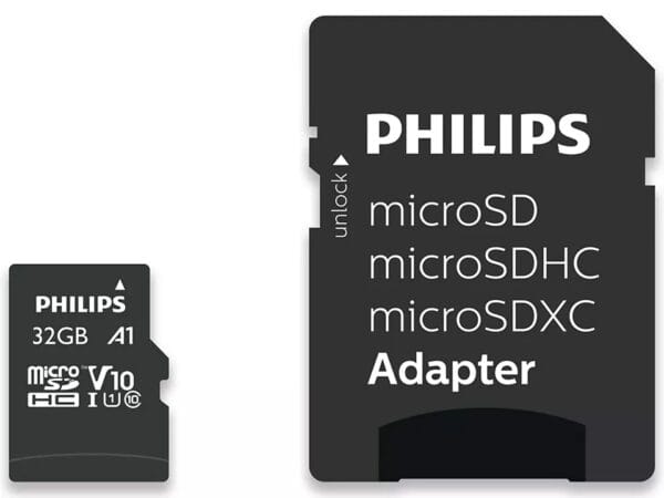 PHILIPS Micro SDHC 32GB Class10 85MB/s