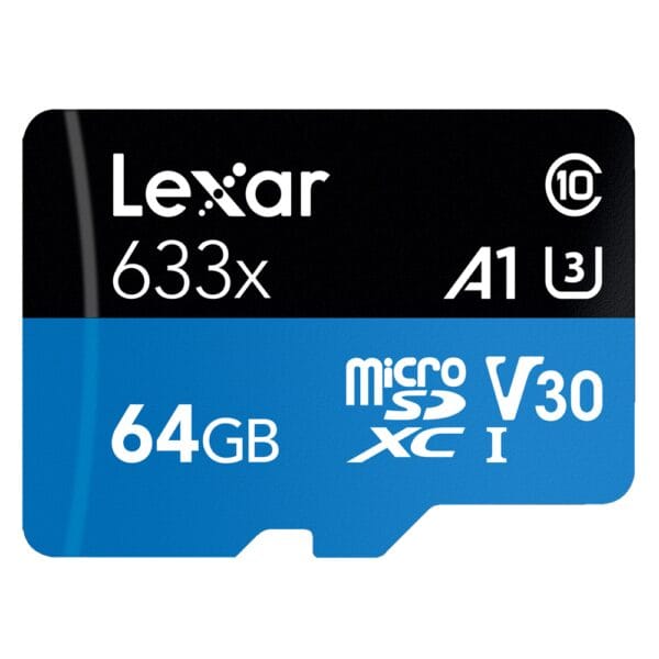 LEXAR® micro SDXC 64GB Class10 95/45 MB/s UHS I U3