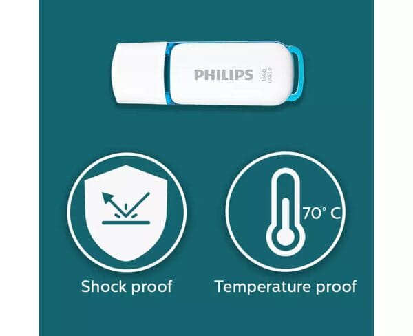 PHILIPS USB 3.1 16GB SNOW СИН