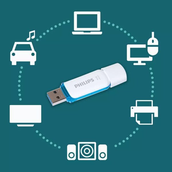 PHILIPS USB 3.1 16GB SNOW СИН