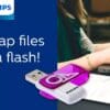 PHILIPS USB 2.0 64GB VIVID ЛИЛАВ PHILIPS USB 2.0 64GB VIVID ЛИЛАВ