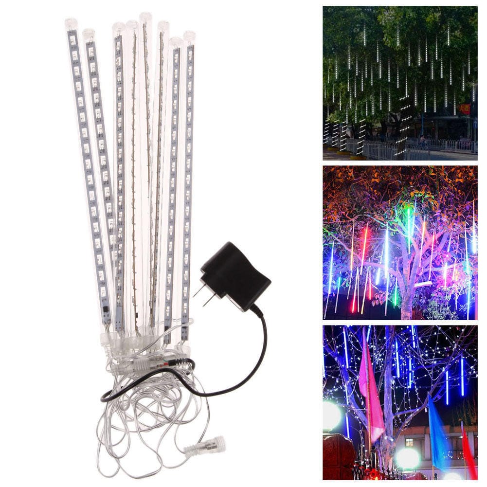 Висулки Падащ Сняг Разноцветни LED /диодни/ Коледни Лампички 50см. Висулки Падащ Сняг Разноцветни LED /диодни/ Коледни Лампички 50см.