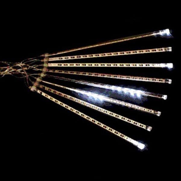 Висулки Падащ Сняг Разноцветни LED /диодни/ Коледни Лампички 50см.