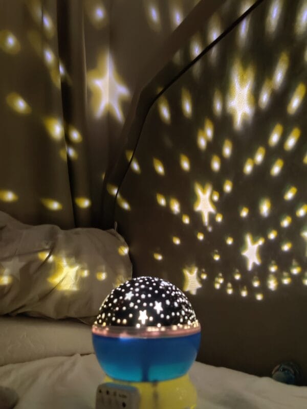 Лампа проектор звездно небе Star Master коледна украса