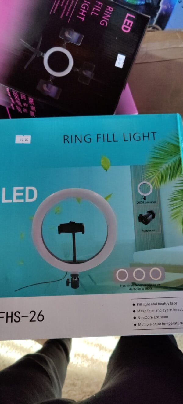 LED Ринг за Tik Tok, снимки и грим в различни размери