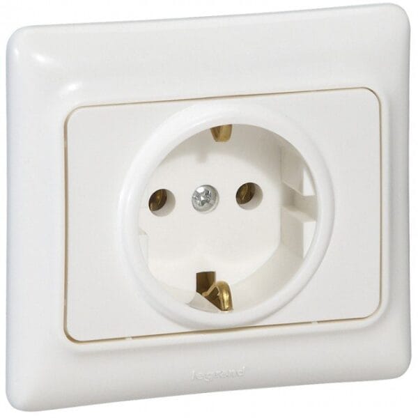 Legrand LGR KAPTIKA 782111 КОНТАКТ ШУКО БЯЛ