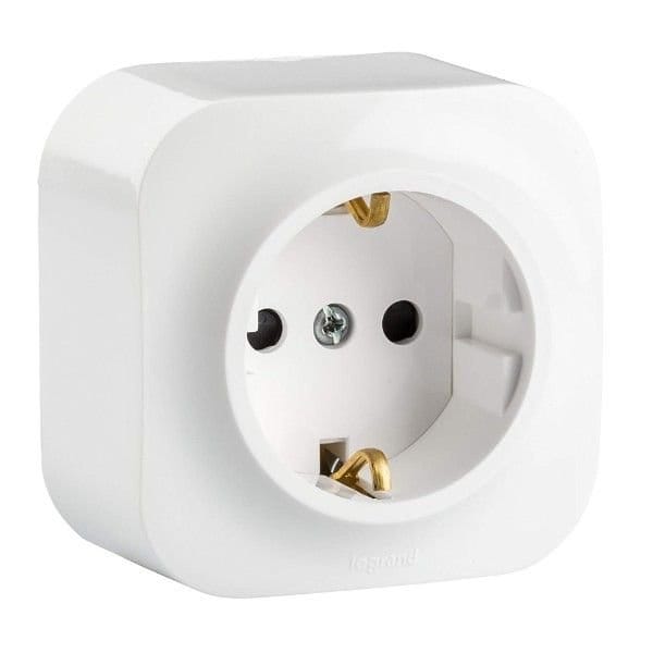 LEGRAND LGR FRX 782420 КОНТАКТ ШУКО 16А Д.ЗАЩ ОТКРИТ МОНТЖ IP21