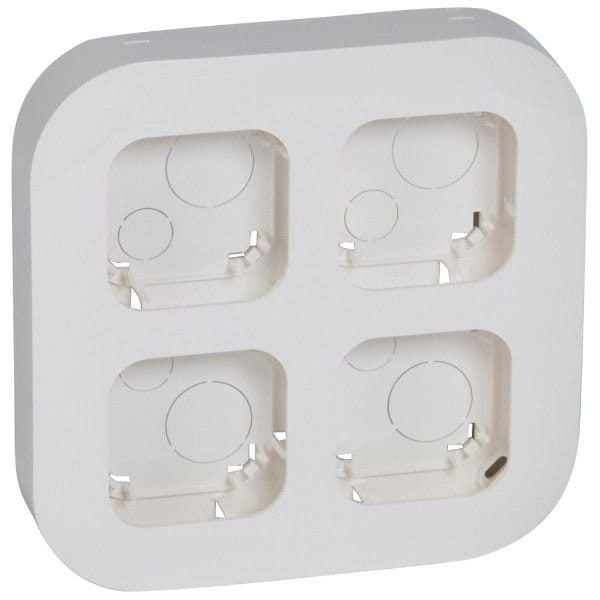 LEGRAND LGR FRX 782494 КОНЗОЛА ЗА ОМ 4 ГНЕЗДА IP21 FORIX БЯЛ