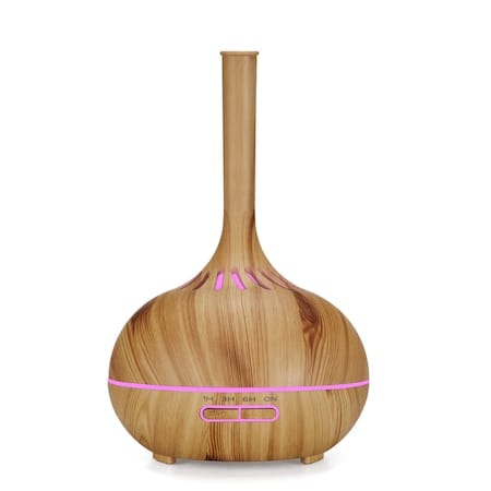 ОВЛАЖНИТЕЛ ЗА ВЪЗДУХ АРОМА ДИФУЗЕР 350МЛ светло дърво