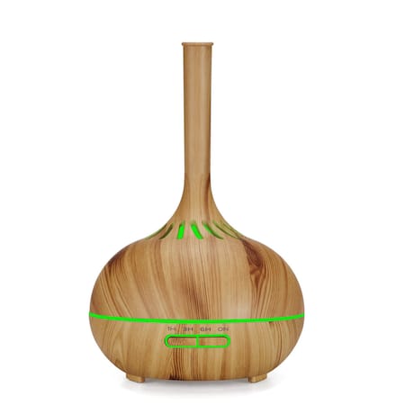 ОВЛАЖНИТЕЛ ЗА ВЪЗДУХ АРОМА ДИФУЗЕР 350МЛ светло дърво