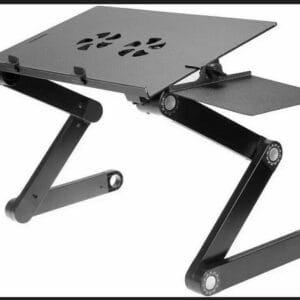 Aлуминиева сгъваема маса за лаптоп с 2 броя вентилатори Т8