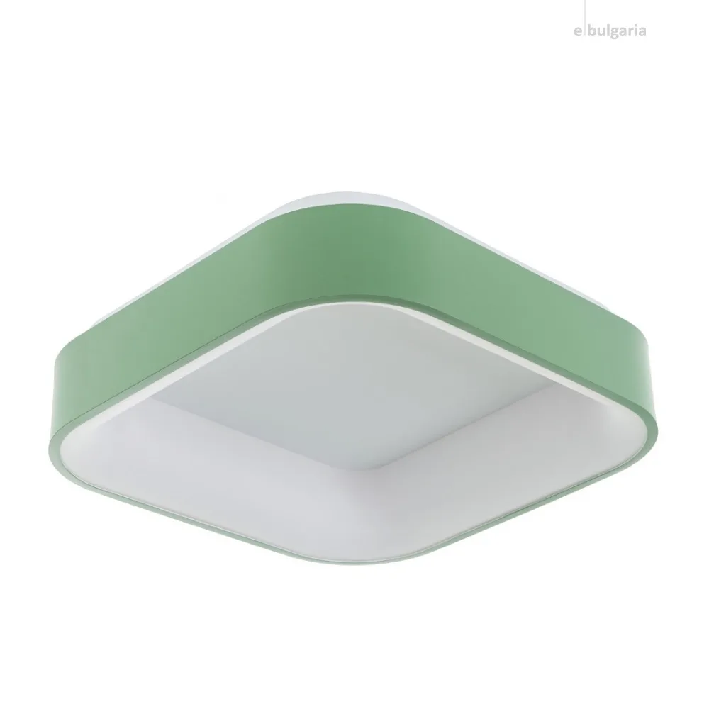 МЕТАЛЕН LED ПЛАФОН, ЗЕЛЕН, ELBULGARIA, LED 36W, 4000K, 1981/36W GR