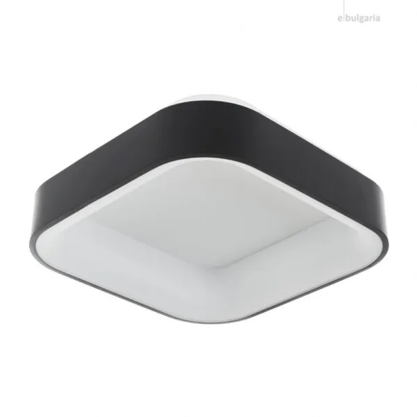 МЕТАЛЕН LED ПЛАФОН, ЧЕРЕН, ELBULGARIA, LED 36W, 4000K, 1981/36W BK