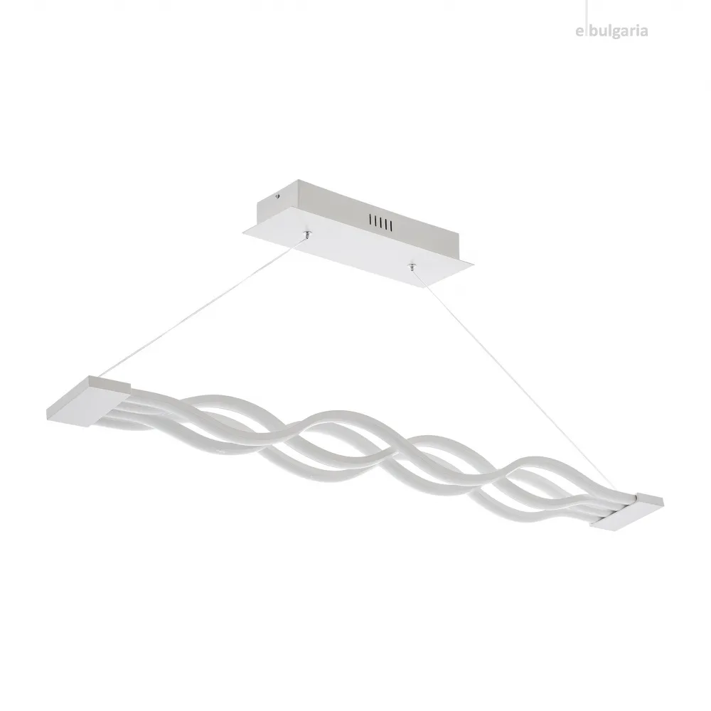 МЕТАЛЕН ПОЛИЛЕЙ, БЯЛ, ELBULGARIA, LED 65W, 4000K, 1480