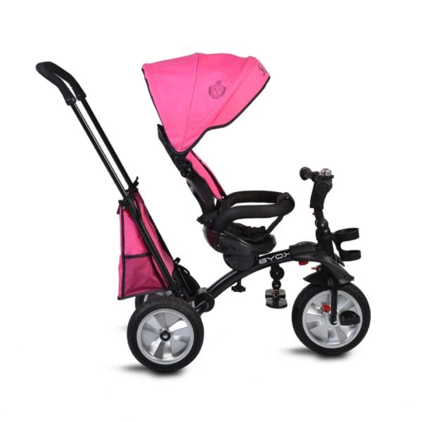 Детска Сгъваема Триколка BYOX SCAR Розов Над 18 Месеца