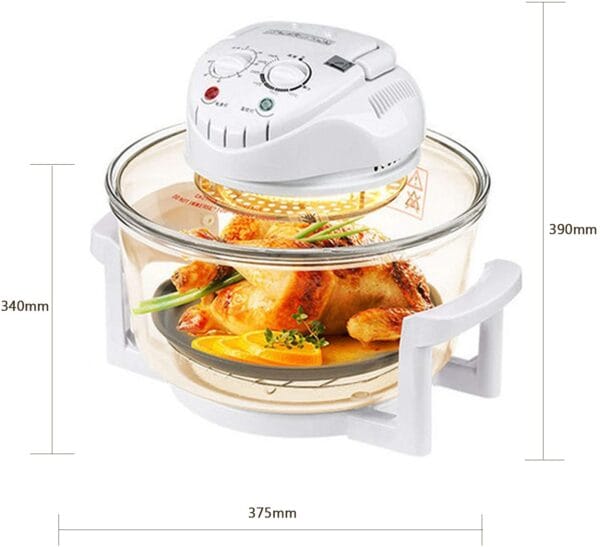 Конвекторна Халогенна Фурна Здравословно Готвене с Горещ Въздух