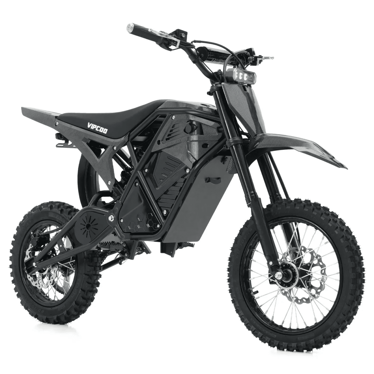 Електрически мотокрос VIPCOO H3 3500W, 63 км/ч, 70 км пробег, 220Nm – офроуд мотор за възрастни